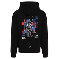 Sweat à capuche Alex Albon Black Williams Racing pour homme