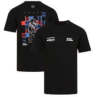 Men's Alex Albon Black Williams Racing Driver T-Shirt