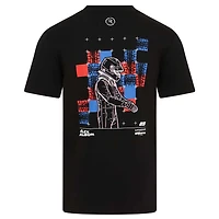 Men's Alex Albon Black Williams Racing Driver T-Shirt