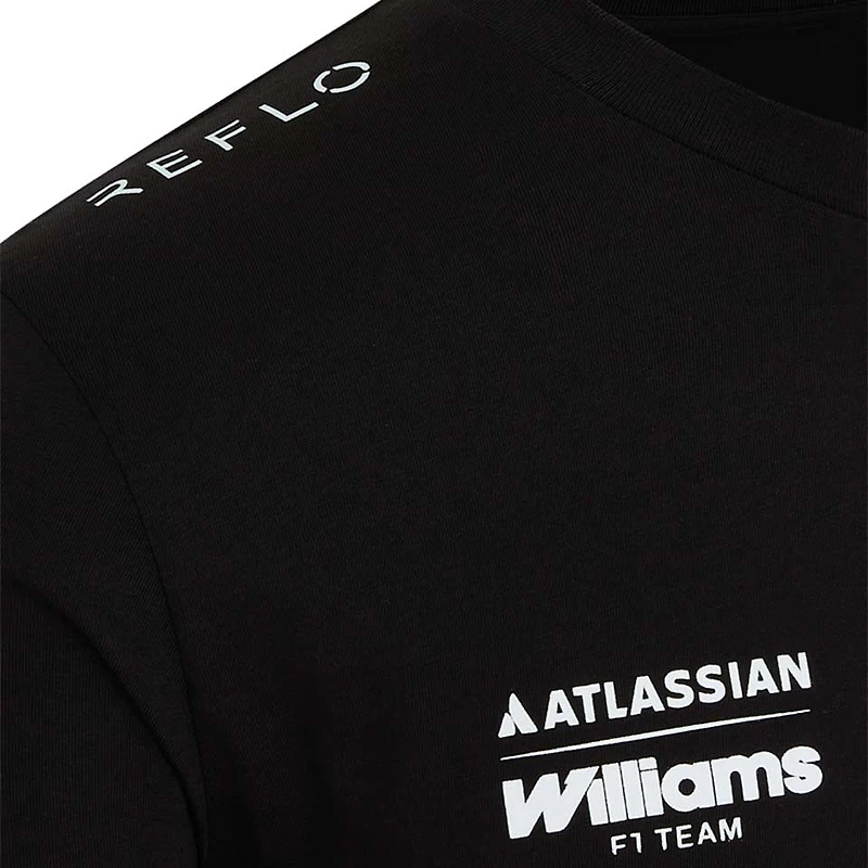 Men's Alex Albon Black Williams Racing Driver T-Shirt