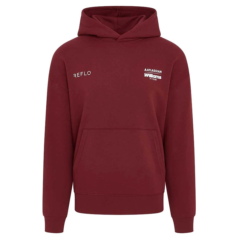 Men's Carlos Sainz Burgundy Williams Racing Driver Hoodie