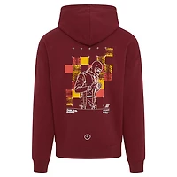 Men's Carlos Sainz Burgundy Williams Racing Driver Hoodie