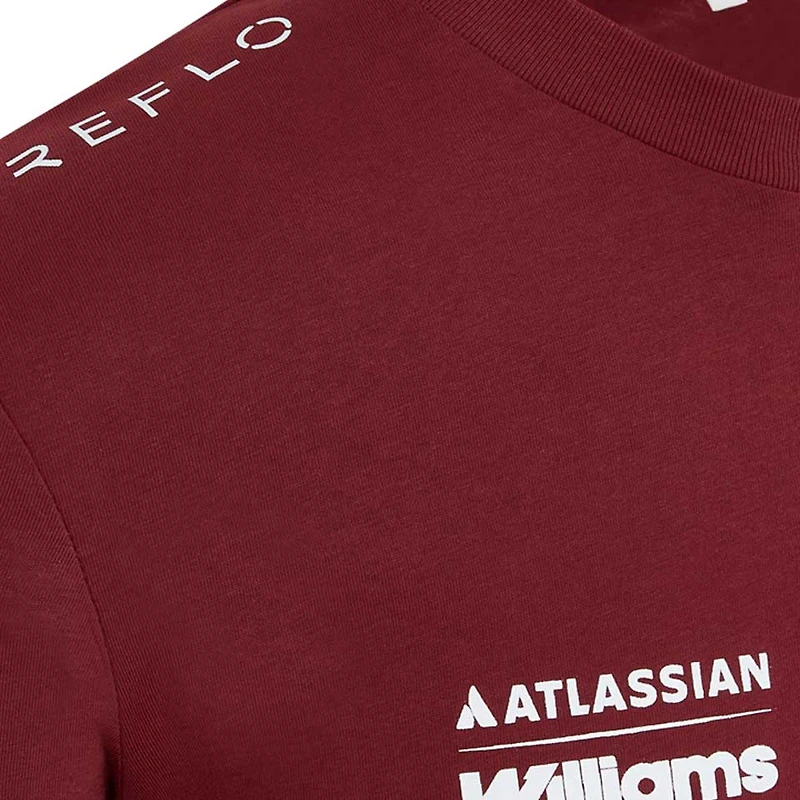 Men's Carlos Sainz Burgundy Williams Racing Driver T-Shirt