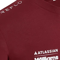 Men's Carlos Sainz Burgundy Williams Racing Driver T-Shirt