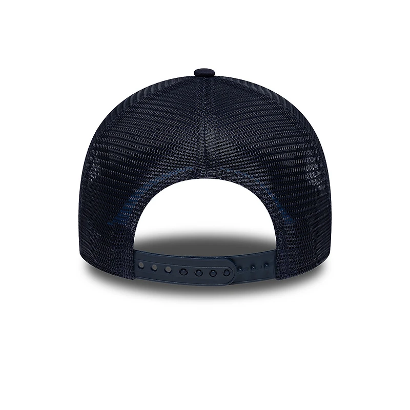 Casquette trucker ajustable New Era Williams Racing 9FORTY bleu marine pour homme