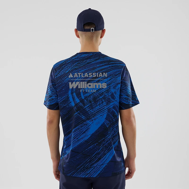 T-shirt de sport New Era bleu marine Williams Racing pour homme