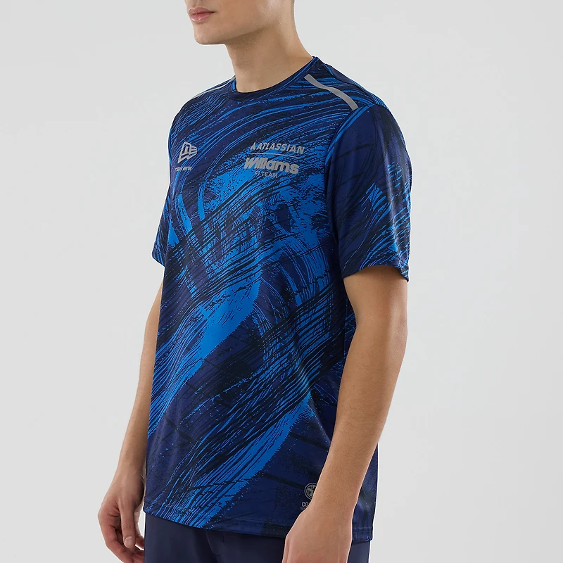Men's New Era Navy Williams Racing Active T-Shirt