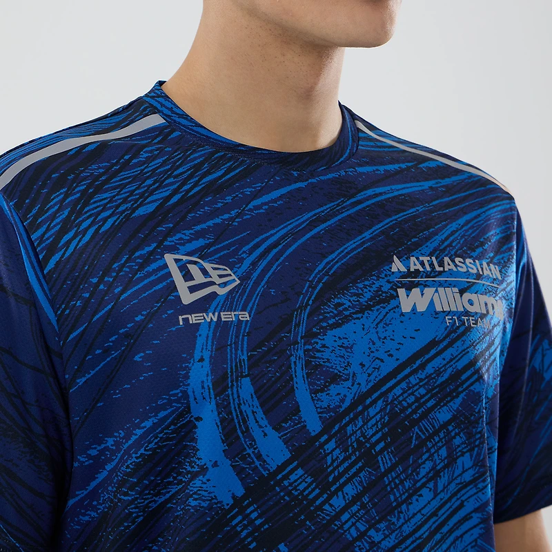 Men's New Era Navy Williams Racing Active T-Shirt