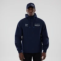 Veste coupe-vent zippée intégrale Williams Racing bleu marine New Era pour homme