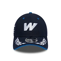 Men's New Era Navy Williams Racing Launch 9FORTY M-Crown Adjustable Hat