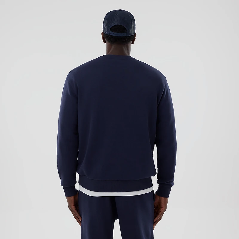 Men's New Era  Navy Williams Racing Oversized Fleece Sweatshirt