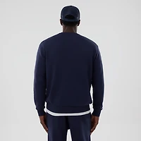 Men's New Era  Navy Williams Racing Oversized Fleece Sweatshirt