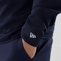 Men's New Era  Navy Williams Racing Quarter-Zip Sweatshirt