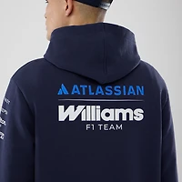 Men's New Era  Navy Williams Racing Replica Hoodie