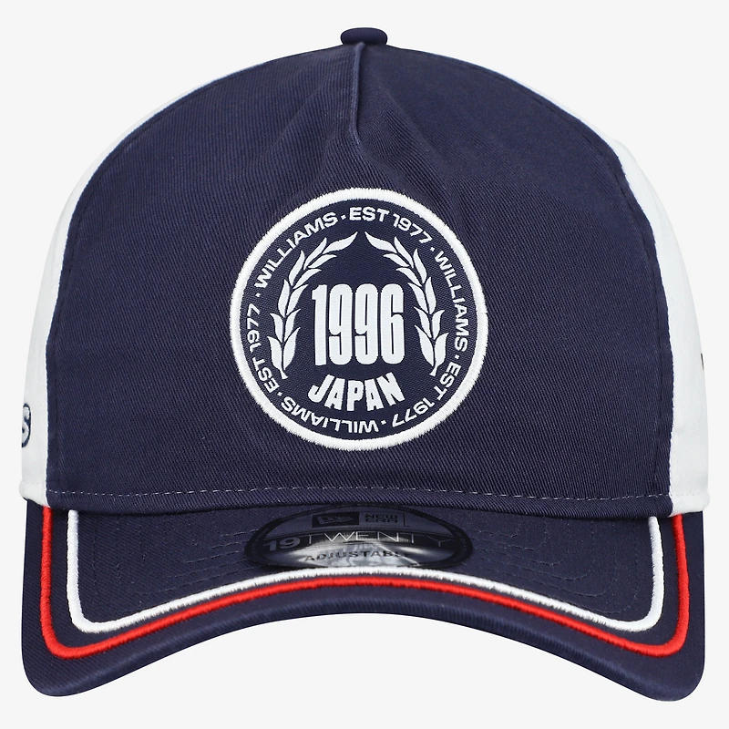 Men's New Era Navy Williams Racing Suzuka 19TWENTY Snapback Hat