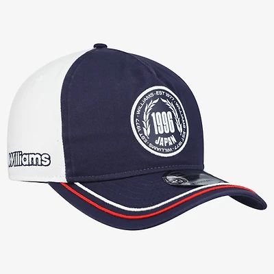 Casquette snapback New Era bleu marine Williams Racing Suzuka 19TWENTY pour homme