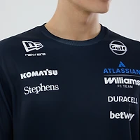 Men's New Era  Navy Williams Racing Tech T-Shirt