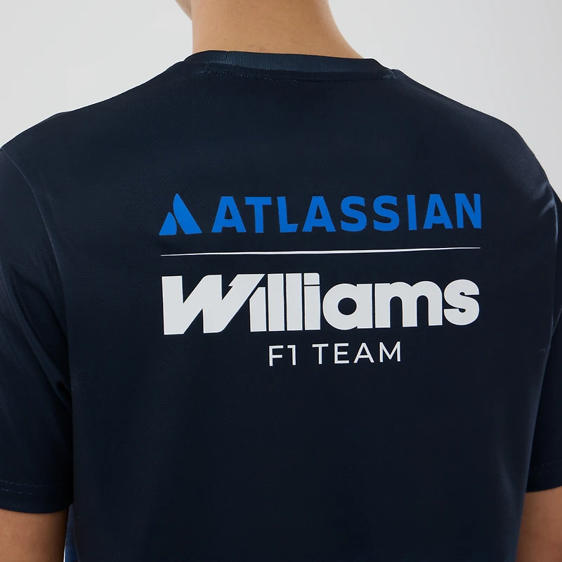 Men's New Era Navy Williams Racing Tech T-Shirt