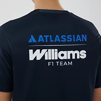 Men's New Era  Navy Williams Racing Tech T-Shirt