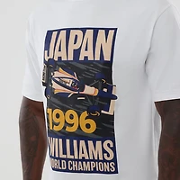 Men's New Era  White Williams Racing 1996 World Champions T-Shirt