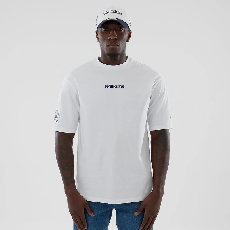 Men's New Era  White Williams Racing Japan T-Shirt