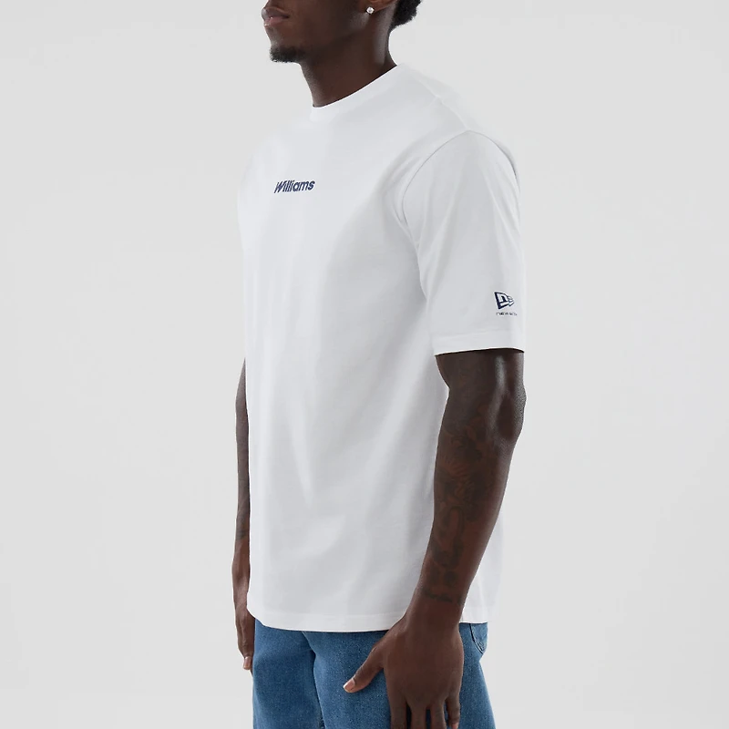 Men's New Era  White Williams Racing Japan T-Shirt