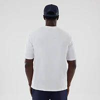 Men's New Era  White Williams Racing Oversized T-Shirt