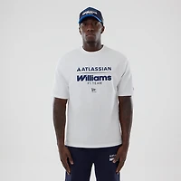T-shirt oversize New Era blanc Williams Racing pour homme