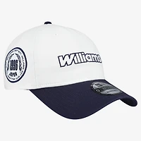 Casquette ajustable New Era White Williams Racing Suzuka 9TWENTY pour homme