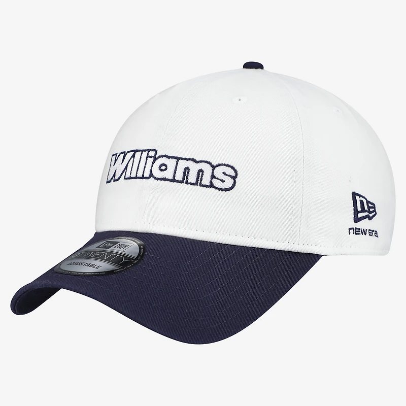 Men's New Era White Williams Racing Suzuka 9TWENTY Adjustable Hat