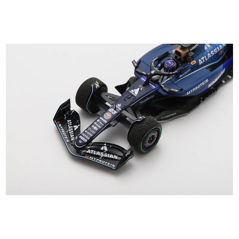 Voiture miniature Spark Models Alex Albon Williams Racing 2025 n° 23 à l'échelle 1:43
