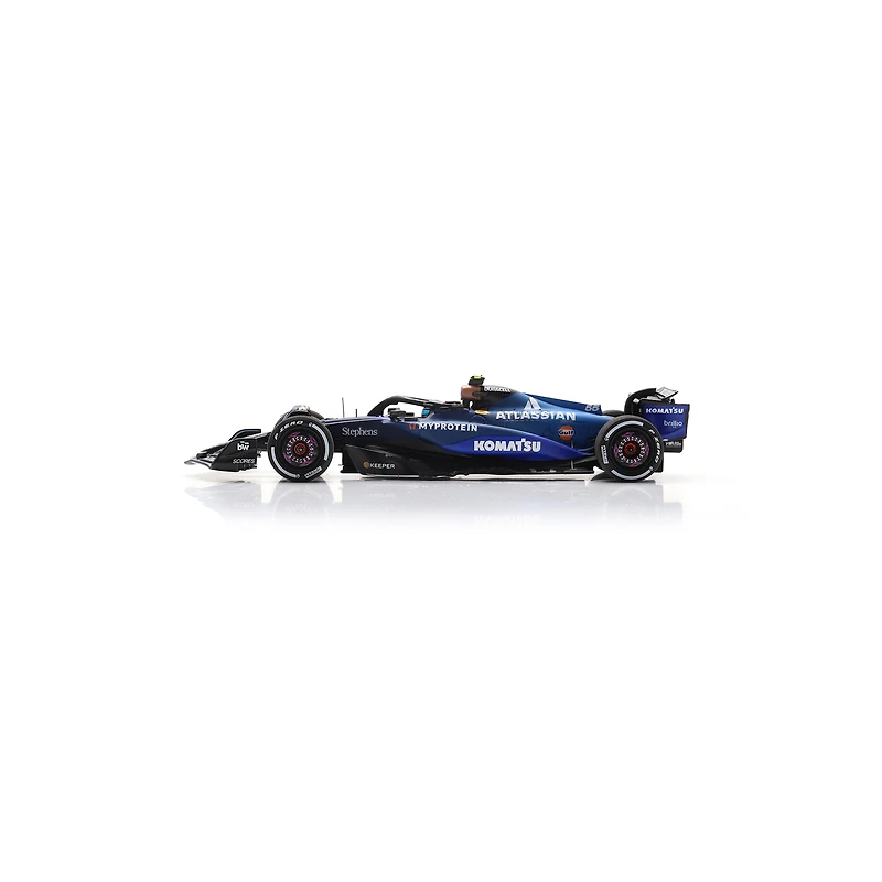 Voiture miniature Spark Models Carlos Sainz Williams Racing 2025 n° 55 à l'échelle 1:43