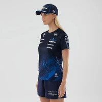 Women's New Era  Navy Williams Racing 55 Tech T-Shirt
