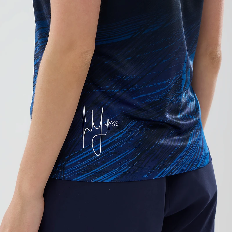 Women's New Era Navy Williams Racing 55 Tech T-Shirt