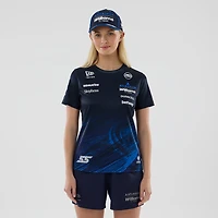 Women's New Era  Navy Williams Racing 55 Tech T-Shirt