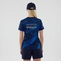 Women's New Era  Navy Williams Racing Active T-Shirt