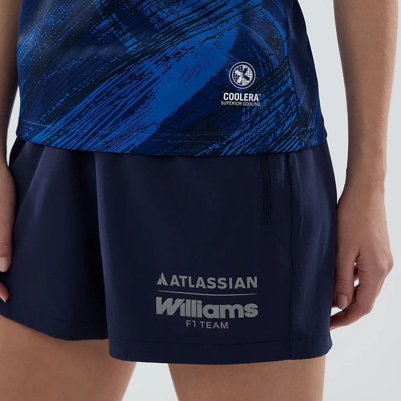 Women's New Era Navy Williams Racing Tech Polo