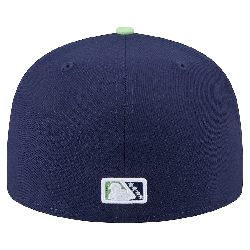 Men's New Era Navy Wilmington Blue Rocks Copa de la Diversión 59FIFTY Fitted Hat
