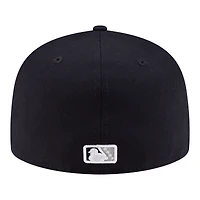 Men's New Era Navy Wilson Warbirds Authentic Collection 59FIFTY Fitted Hat