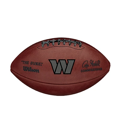 Ballon de football officiel Wilson Washington Commanders Metallic Duke