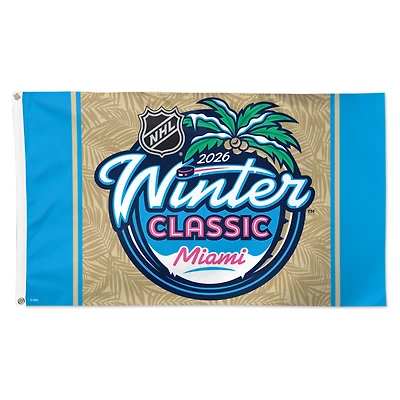 WinCraft 2026 NHL Winter Classic 3' x 5' Single-Sided Deluxe Flag