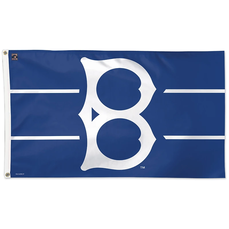 WinCraft Brooklyn Dodgers 3' x 5' Collection Cooperstown Drapeau unilatéral