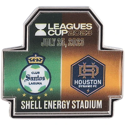 WinCraft Houston Dynamo FC vs. Santos Laguna Leagues Cup 2023 Matchup Pin