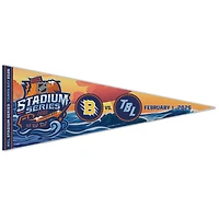 Fanion premium WinCraft Tampa Bay Lightning contre Boston Bruins, Série des stades de la LNH 2026, 12 po x 30 po