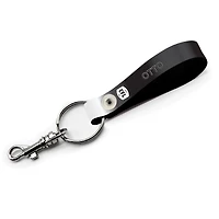Winnipeg Blue Bombers Personalized Leather Loop Keychain