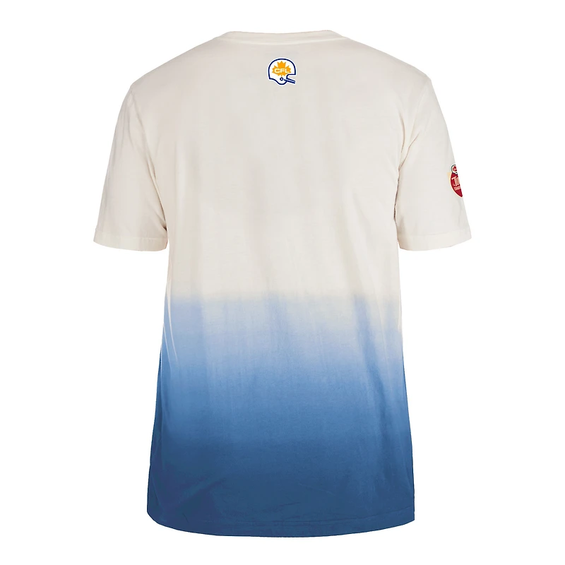 T-shirt New Era Royal/Crème pour hommes des Blue Bombers de Winnipeg Turf Traditions