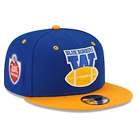 Casquette Snapback 9FIFTY Royal Winnipeg Blue Bombers Turf Traditions New Era pour hommes