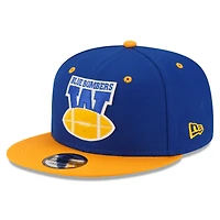 Casquette Snapback 9FIFTY Royal Winnipeg Blue Bombers Turf Traditions New Era pour hommes