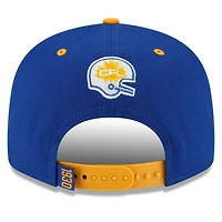 Casquette Snapback 9FIFTY Royal Winnipeg Blue Bombers Turf Traditions New Era pour hommes