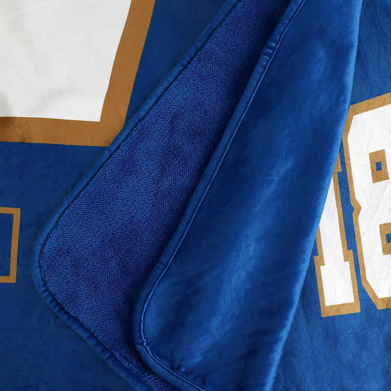 Winnipeg Blue Bombers 50" x 60" Sports Lover Throw Blanket